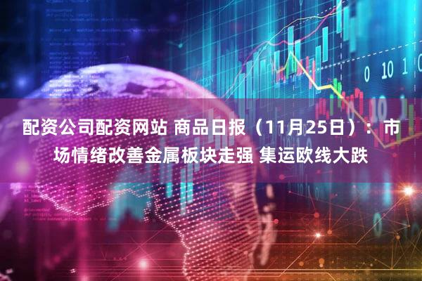 配资公司配资网站 商品日报(11月25日):市场情绪改善金属板块走强 集运欧线大跌