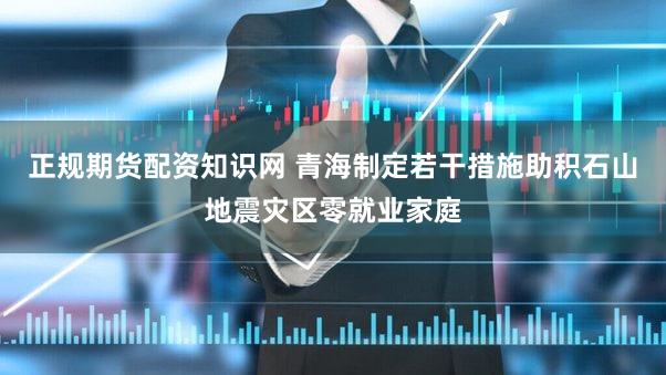 正规期货配资知识网 青海制定若干措施助积石山地震灾区零就业家庭