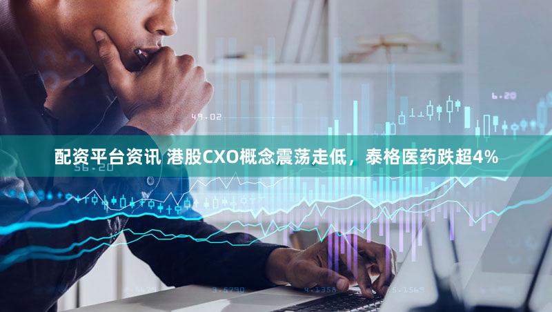 配资平台资讯 港股CXO概念震荡走低，泰格医药跌超4%