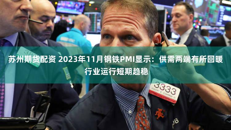 苏州期货配资 2023年11月钢铁PMI显示：供需两端有所回暖 行业运行短期趋稳