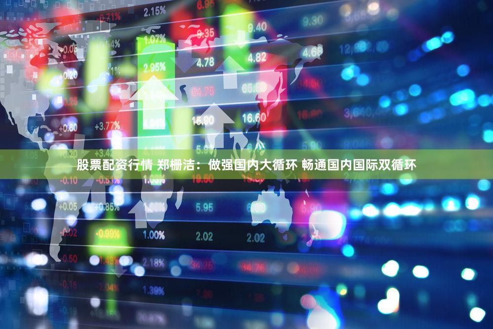 股票配资行情 郑栅洁：做强国内大循环 畅通国内国际双循环